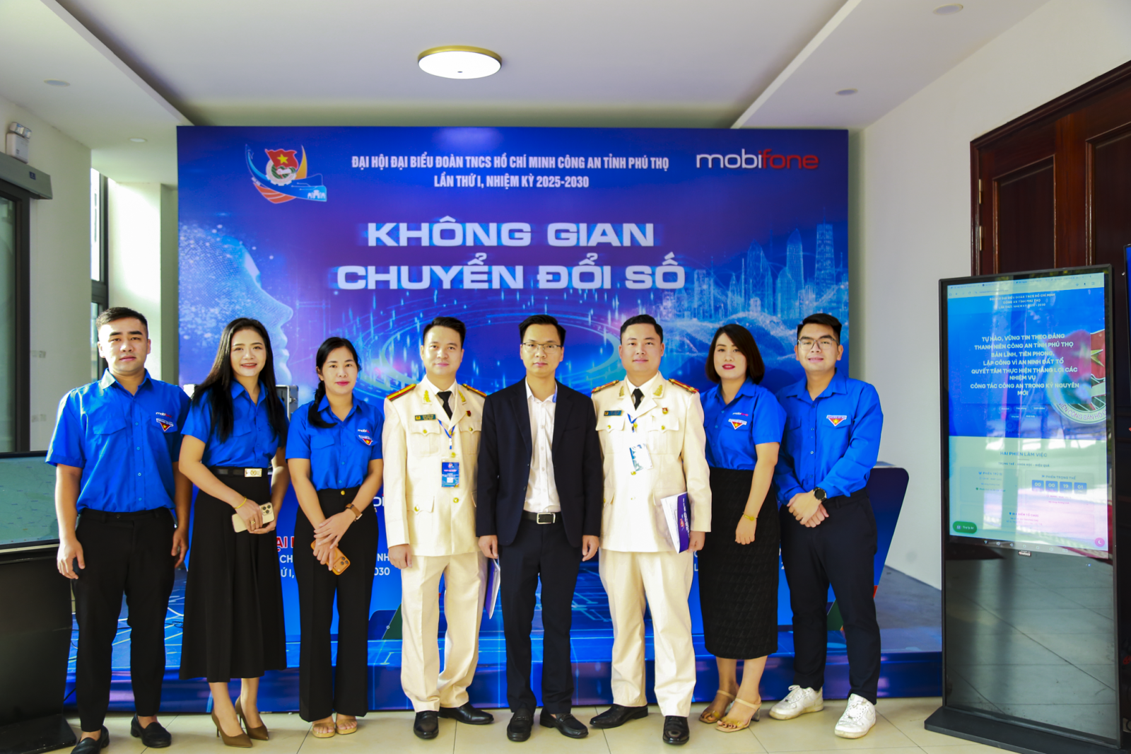 Ảnh bài viêt Tuổi trẻ MobiFone mang khát vọng tiên phong đổi mới đến Đại hội đại biểu Đoàn thanh niên Công an tỉnh Phú Thọ